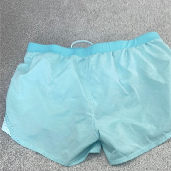 Under Armour Women's Light Blue Athletic Shorts - Picture 4 of 4